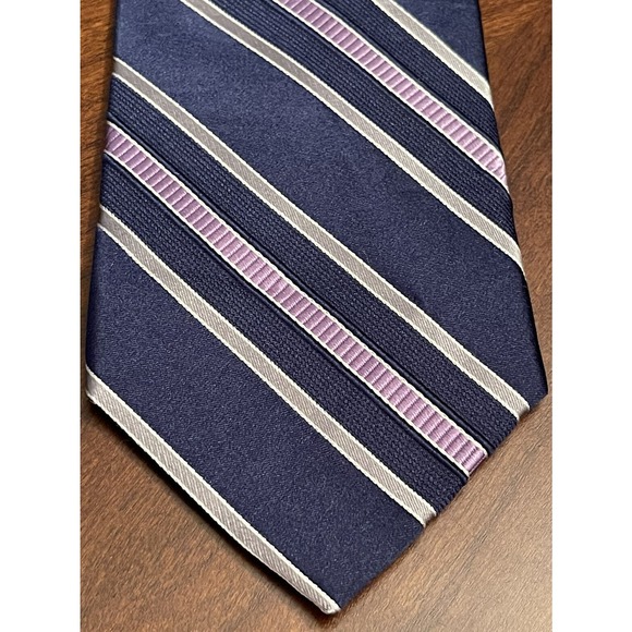 Michael Michael Kors, Blue, Purple, 100% Silk, Men’s Neck Tie, Made In China - Picture 1 of 9